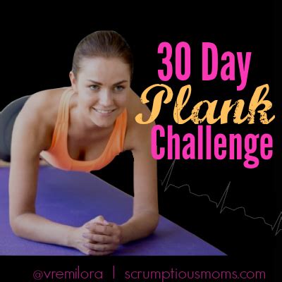 fitness friday  day plank challenge scrumptiousmoms