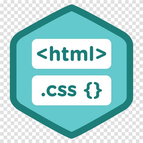 html css icon html css logo label sticker transparent png pngsetcom