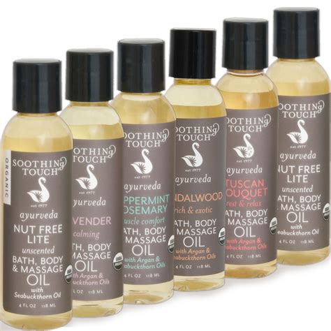 Bath And Body Massage Oils Massage Oils Soothing Touch