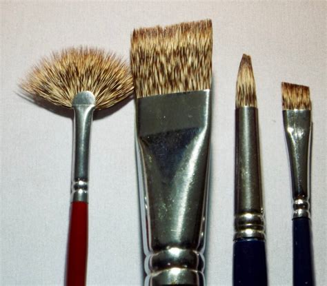 royal sable brushes long handle   high quality artists paint watercolor speciality