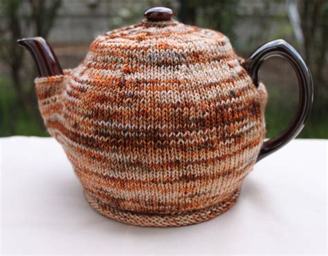simple knitted tea cozy  knitting pattern etsy