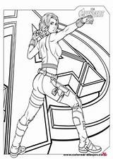 Coloring Nick Pages Fury Avengers Colorear Getcolorings Imagen Colouring Thor Widow sketch template