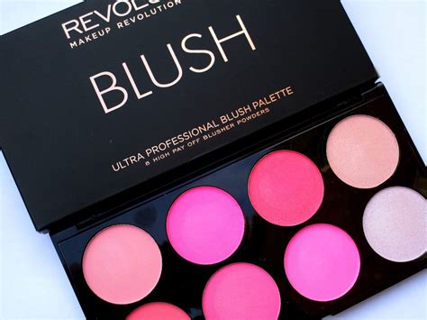 haysparkle  makeup revolution   pink blush palette