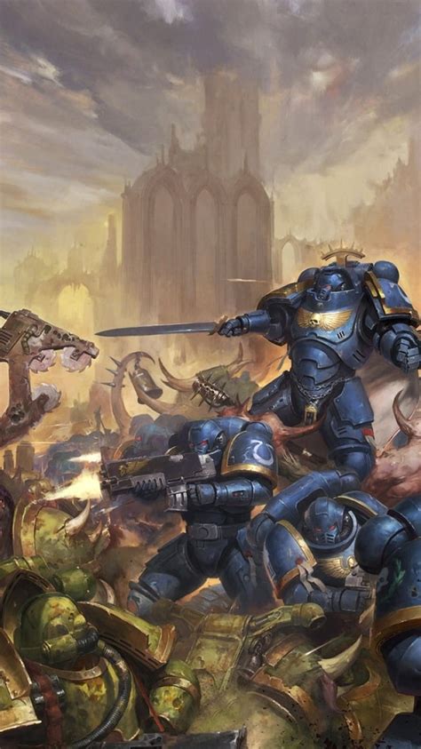 warhammer  ultramarines wallpaper