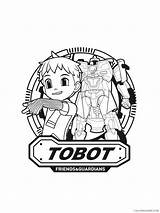 Tobot Titan Coloring4free sketch template