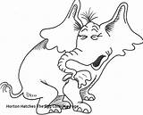 Horton Coloring Pages Egg Getdrawings sketch template