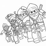 Lego Ninjago sketch template