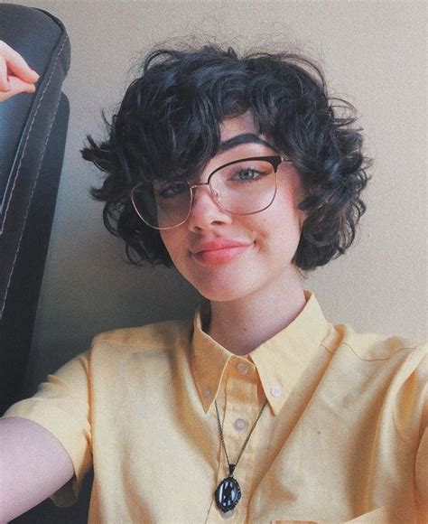 First Class Androgynous Curly Hairstyles Hairstyle Modern Bob Straight