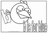 Coloring Letter Pages Birds Angry Alphabet Sheet Color Number Worksheet Library Clipart sketch template