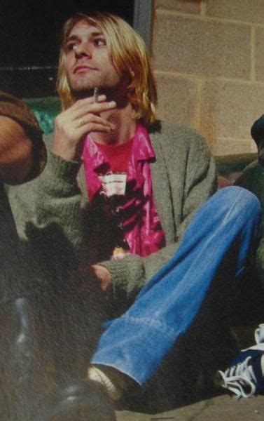 Kurt Cobain Sometimes I Think Kurt Dressed In The Dark But It Always