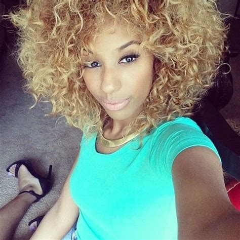 187 Best Images About Black Girls Blonde Hair On