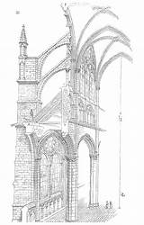 Viollet Duc Le Cathedrale Coupe Amiens Architecture Collaboration B0 Catedral Fr Nef Wikisource Afkomstig Van sketch template