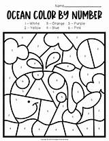 Ocean Preschool sketch template