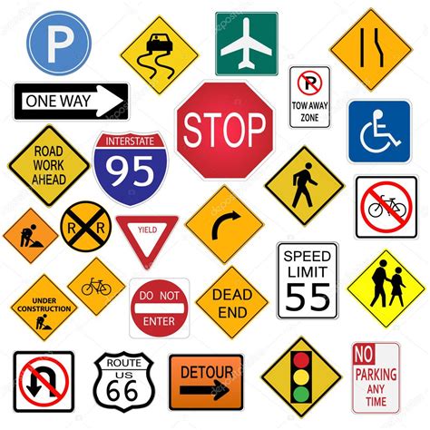 road signs stock vector  nmarques