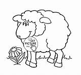 Sheeps Lydie sketch template