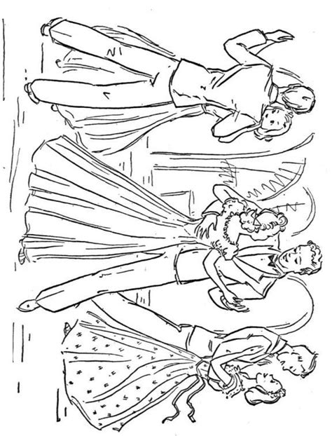 dancers coloring pages  kids updated