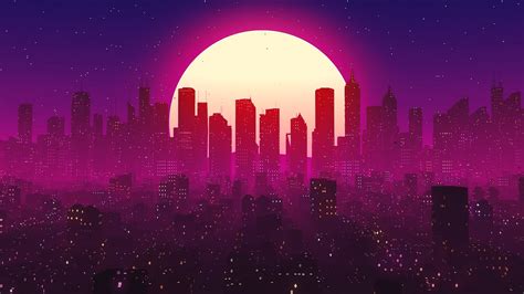 create a retro city loop in cinema 4d and after effects