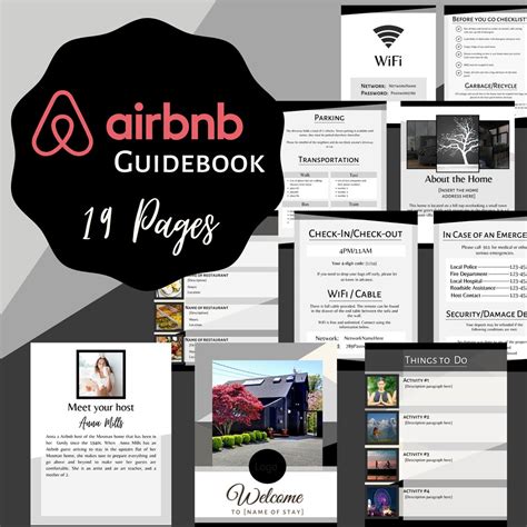 canva templates  airbnb
