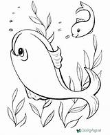 Fish Coloring Pages Printable Kids Index Fun Below Click Animals sketch template