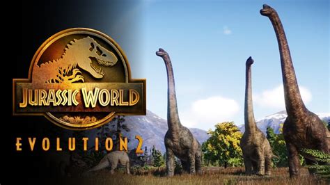 Brachiosaurus Species Field Guide Jurassic World Evolution 2 Youtube