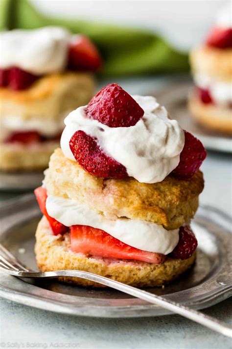 easy homemade strawberry shortcake sallys baking addiction
