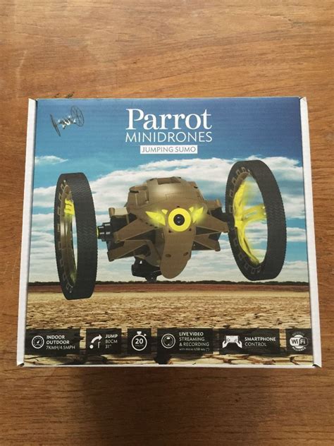 parrot jumping sumo mini drone khaki  bury manchester gumtree
