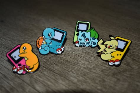 Pokémon Enamel Pins Etsy