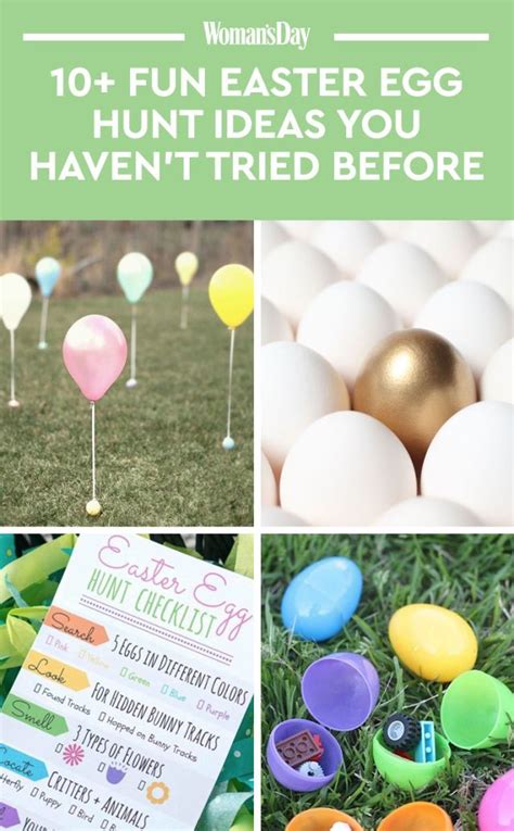 fun easter egg hunt ideas  kids easter sunday activities