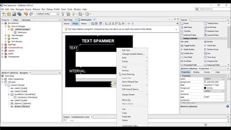 text spammer java tutorial youtube