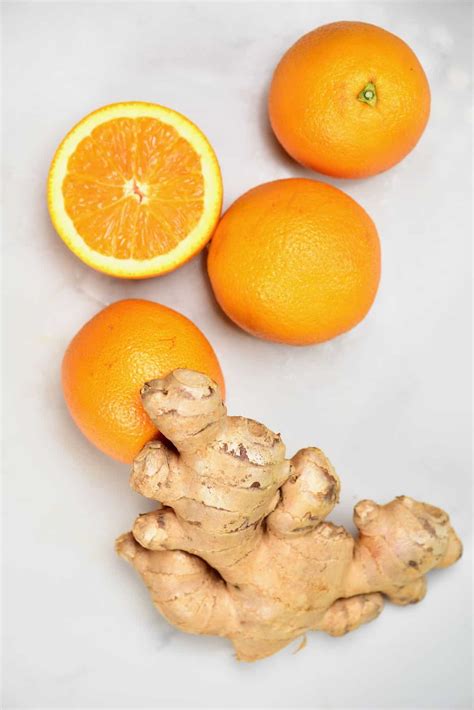 simple  fresh orange juice  ginger alphafoodie