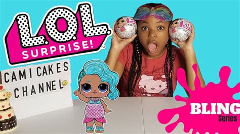 lol surprise bling series unboxing  kids youtube