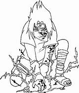 Sasuke Uchiha Clan sketch template