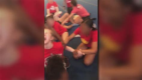 9news denver on twitter videos show east high cheerleaders repeatedly