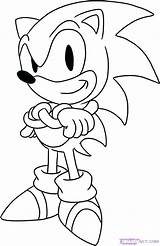 Sonic Coloring Pages Unleashed Getdrawings sketch template