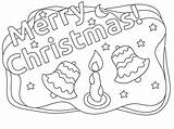 Weihnachten Frohe Ausmalbilder Grußkarte Mytopkid sketch template