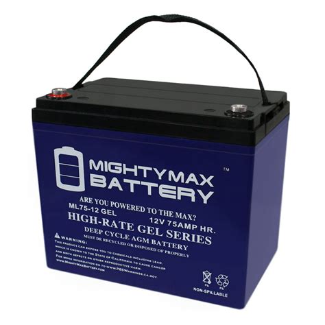 ah gel battery replaces sunrise quickie qm  power wheelchair walmartcom walmartcom