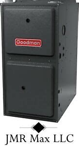 gmesan goodman  single stage  btu uphorizontal flow gas furnace ebay