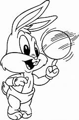 Coloring Looney Tunes Baby Pages Popular sketch template