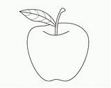 Colour Preschool Apples Apel Arina sketch template