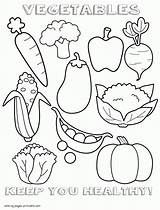 Healthy Food Drawing Coloring Pages sketch template