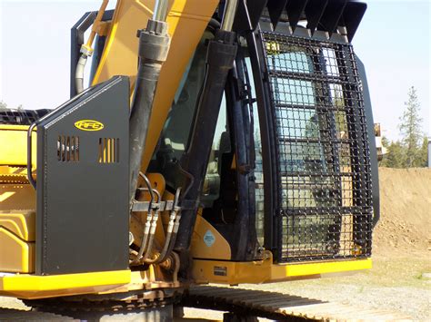 excavator forestry cab protection excavator cab guards  sale