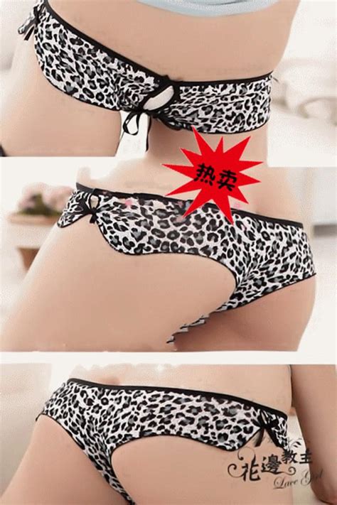 2019 Fashion Beautiful Leopard Sexy Underwear Sexy Thong