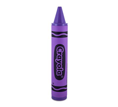 giant crayola crayon peace love purple crayola