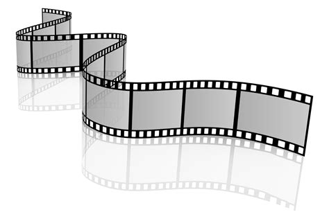 video tape roll retro  film strip graphic  microvectorone