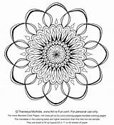 Mandala Coloring Pages Adult Printable Print Designs Easy Drawing Cool Clipart Mandalas Adults Color Colouring Awesome Fun Abstract Relaxing Getdrawings sketch template