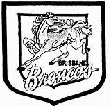 Broncos Nrl Boise Ipaustralia sketch template