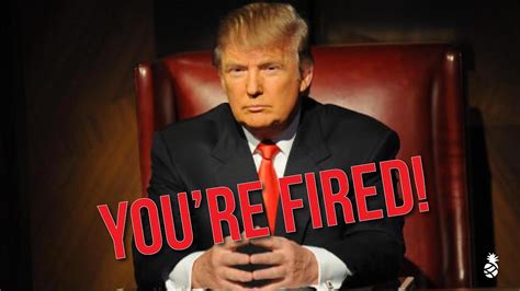 trump s reality show fbi director comey you re fired