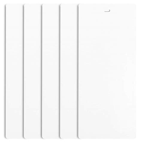 buy dalix pvc veritcal blind slats curved smooth white  length  white