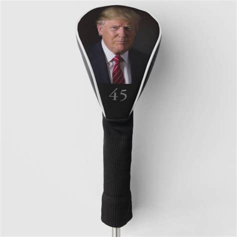 president donald  trump golf head cover zazzle