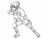 Sasuke Uchiha Coloring Pages Teenager Printable Random Template sketch template